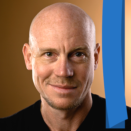 禿げ頭写真編集者